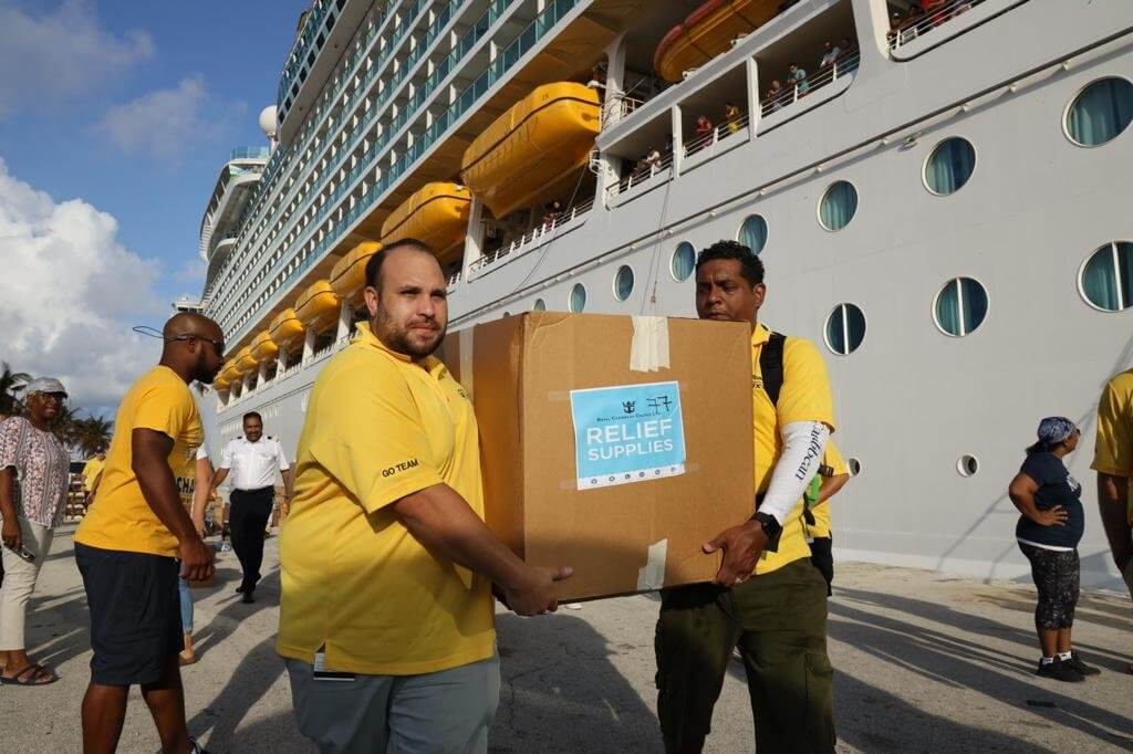 Royal Caribbean apporte son soutien aux Bahamas