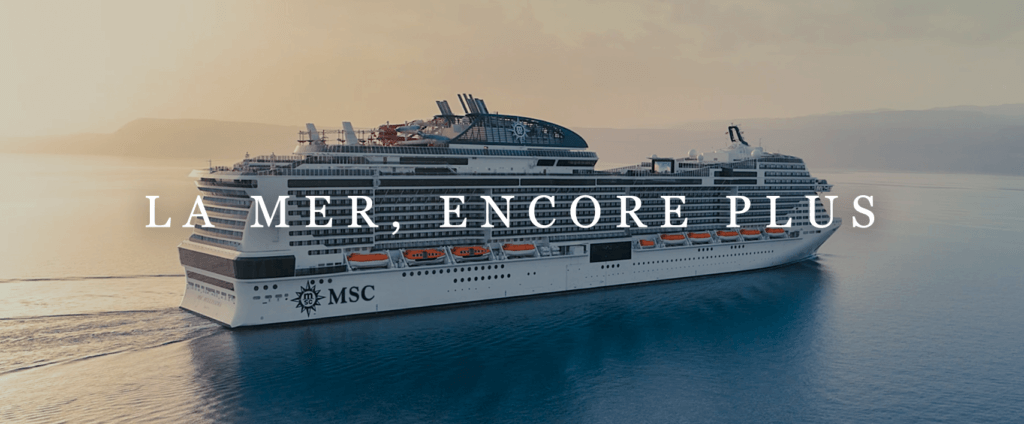 "La mer, encore plus" - Nouvelle campagne MSC