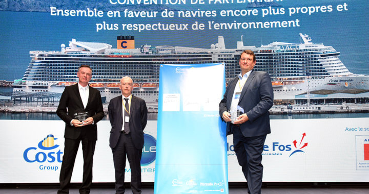 Le Groupe Costa, le port de Marseille et le Pôle Mer Méditerranée signent un accord écologique
