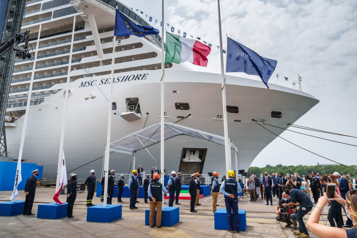 Livraison du MSC Seashore