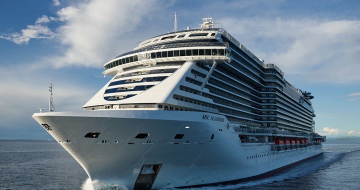 Le MSC Seashore est parti pour sa croisière inaugurale
