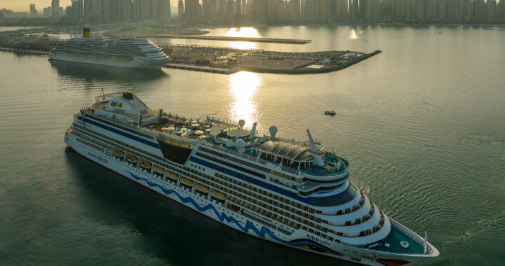 Dubaï : Le Costa Firenze et l’AIDAbella inaugurent le nouveau terminal