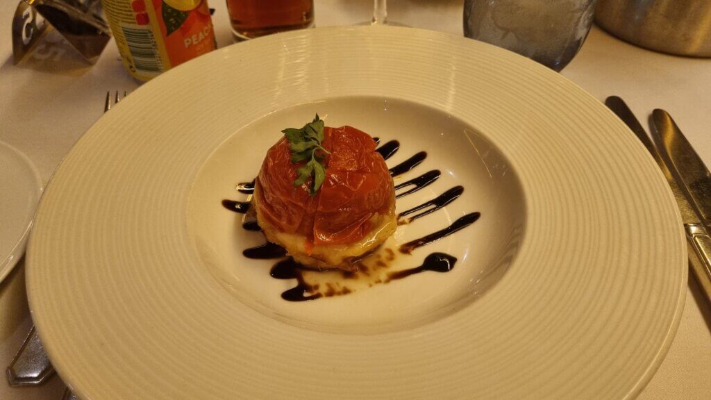 Tarte tatin à la tomate