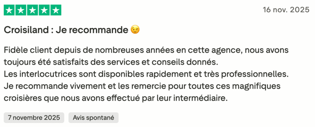 Avis trustpilot